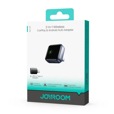 Joyroom JR-CP3 Carplay/Android Auto 2-in-1 Kablosuz Çevirici