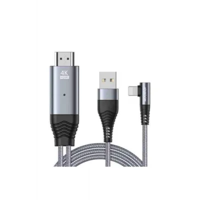 Joyroom Lighting to Hdmi 4K Kablo