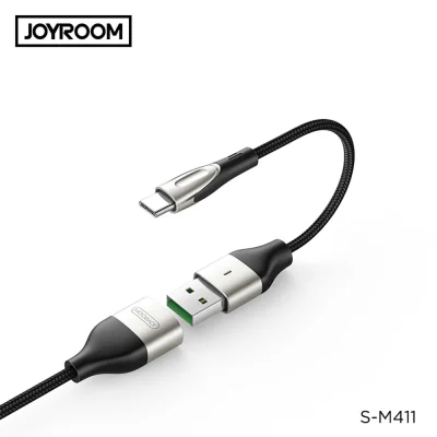 Joyroom S-M411 Type-C Hızlı Şarj Kablosu Uzatılabilir 3.0 A 1.5m