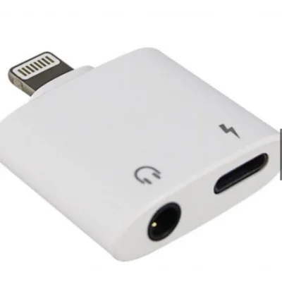 LİGHTİNG -3,5 JAC KULAKLIK ŞARJ ÇOGALTICI KISA ADAPTÖR