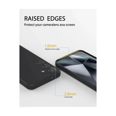 Samsung Galaxy A05S Premier Siyah Silikon Telefon Kılıfı