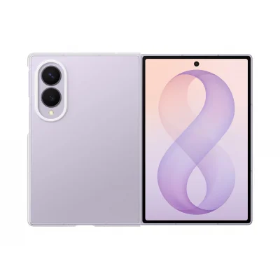 Samsung Z Fold 8 Şeffaf Sert Kılıf