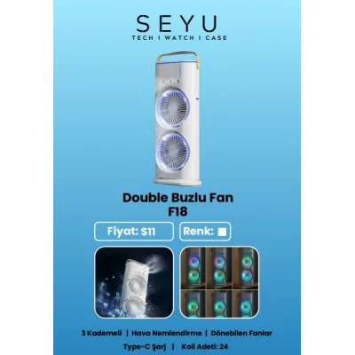 Seyü Duble Buzlu fan