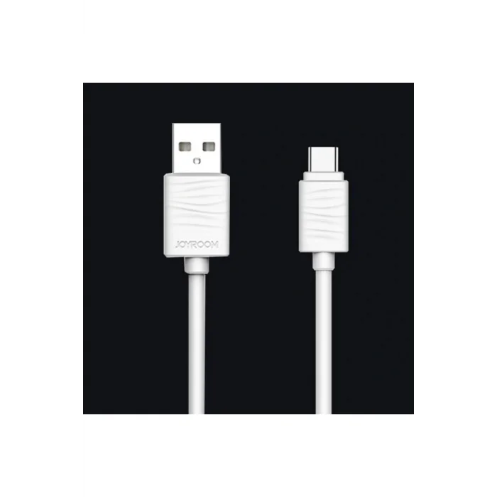 JR-S118 Type-C USB Hızlı Şarj ve Data Kablosu 1m Beyaz
