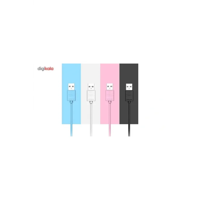 JR-S118 Micro USB Hızlı Şarj ve Data Kablosu 1m Pembe