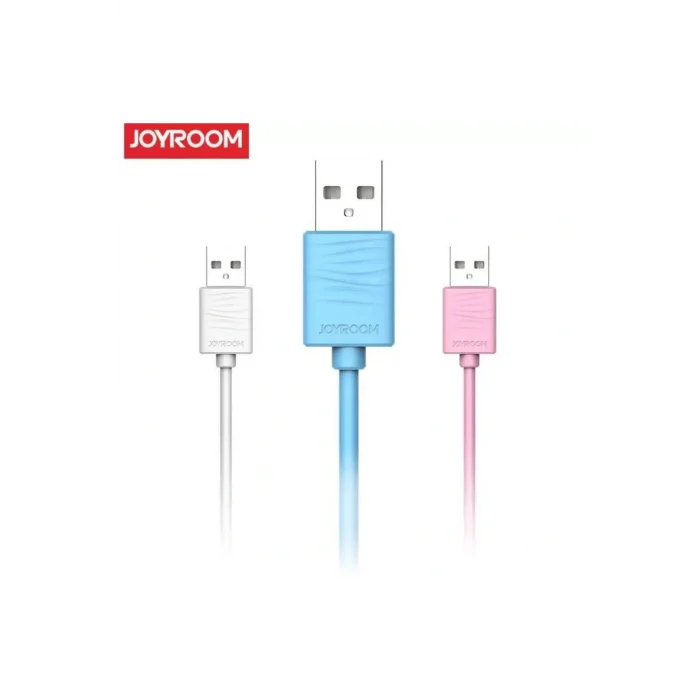 JR-S118 Micro USB Hızlı Şarj ve Data Kablosu 1m Mavi