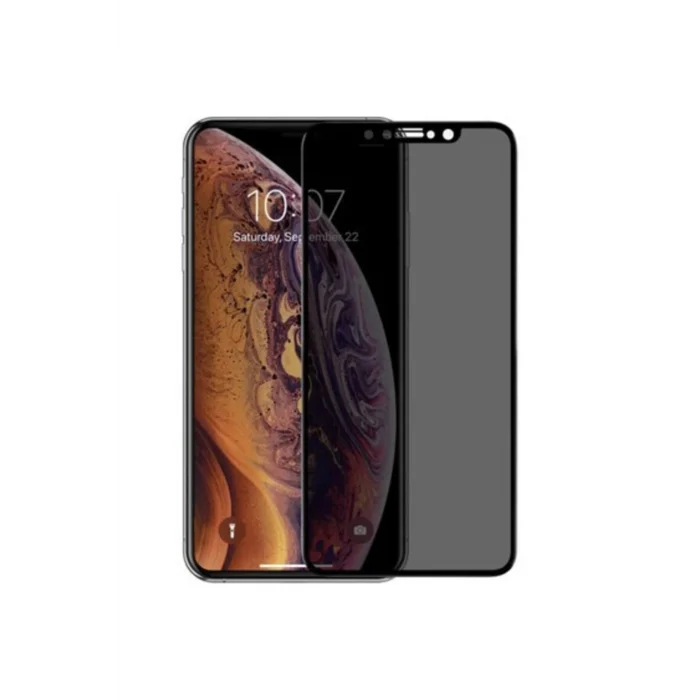 Apple Iphone Xr Privacy(hayalet) Ekran Koruyucu Cam - Siyah