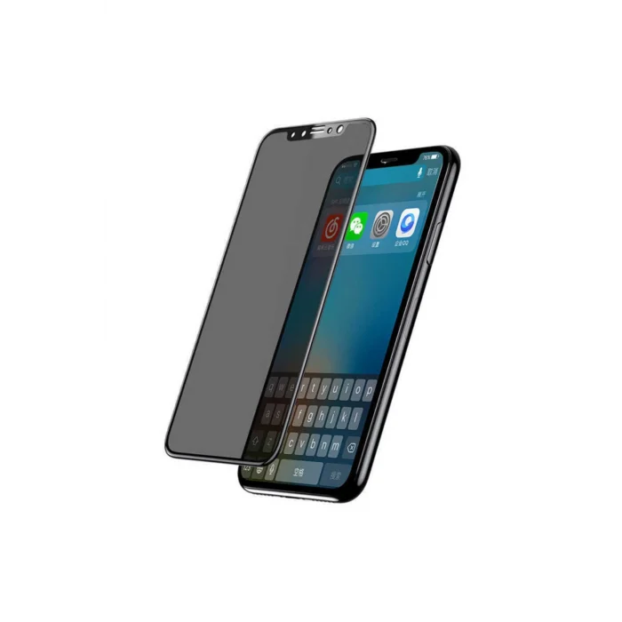 Apple Iphone Xr Privacy(hayalet) Ekran Koruyucu Cam - Siyah