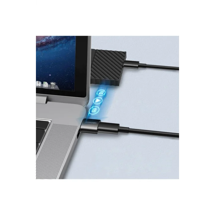 S-H152 Adaptörü USB to Type-C Siyah