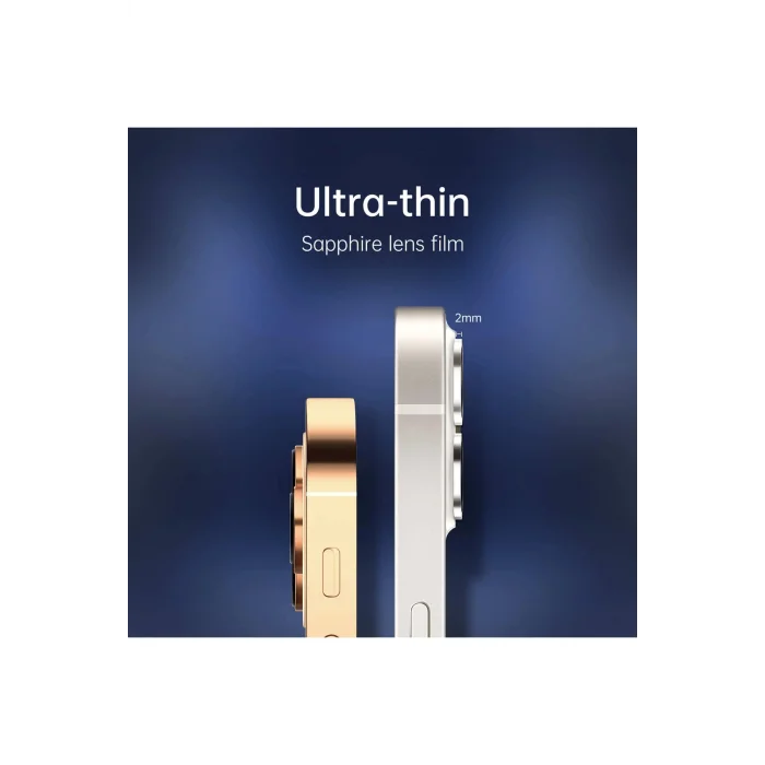 İphone 16 Ve 16 Plus Uyumlu Sapphire Lens Koruyucu