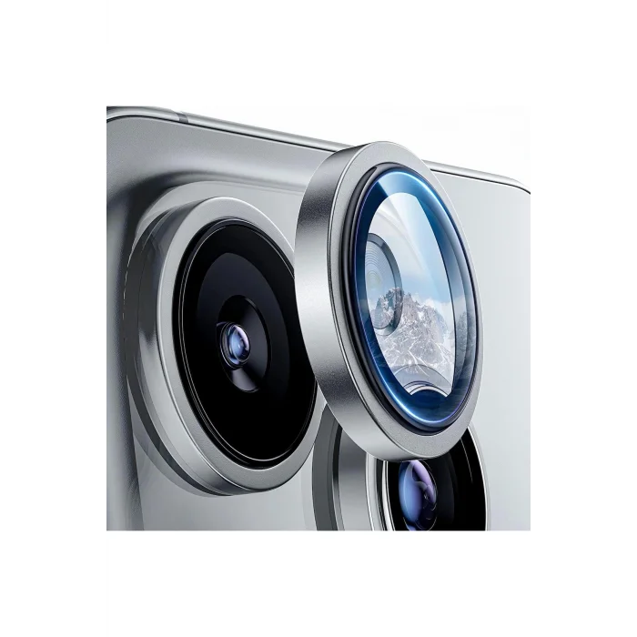 İphone 16 Pro Ve 16 Pro Max Uyumlu Sapphire Lens Koruyucu