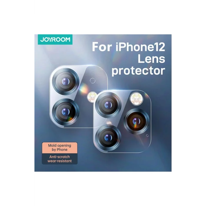 JR-PF687 iPhone 12 Renkli Kamera Lens Koruyucu