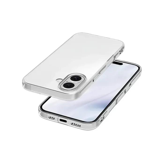 İphone 16 Sert Şeffaf Kapak