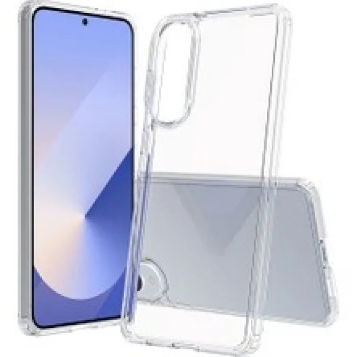 Samsung S25 Edge Sert Şeffaf Kapak