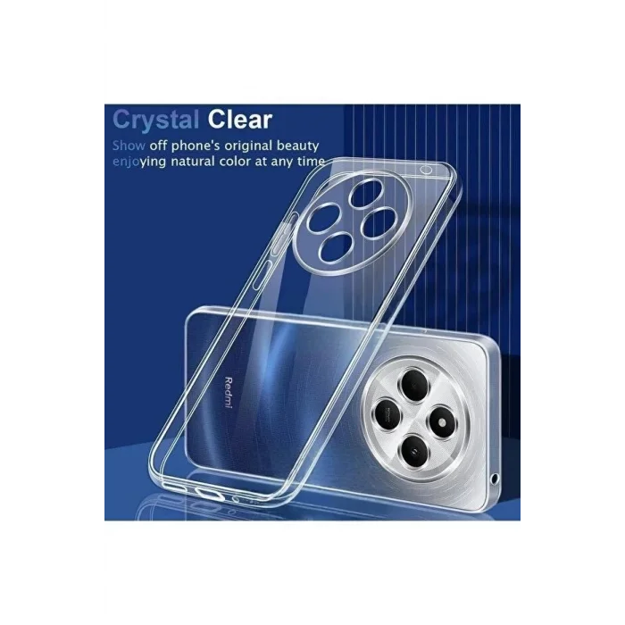 Redmi 14c Sert Şeffaf Telefon Kılıfı