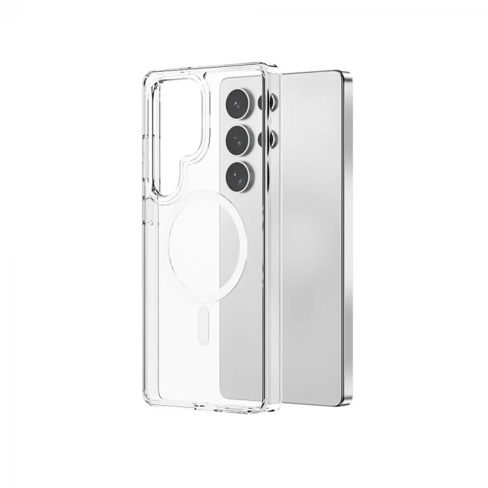 Samsung S26 Ultra Magsafe Sert Şeffaf Kapak