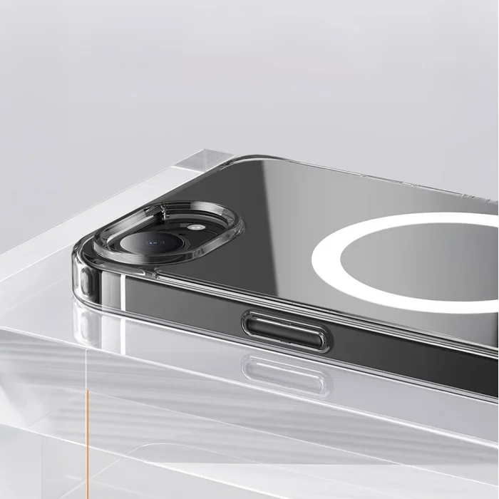 İphone 16 E Magsafe Sert Şeffaf Kapak