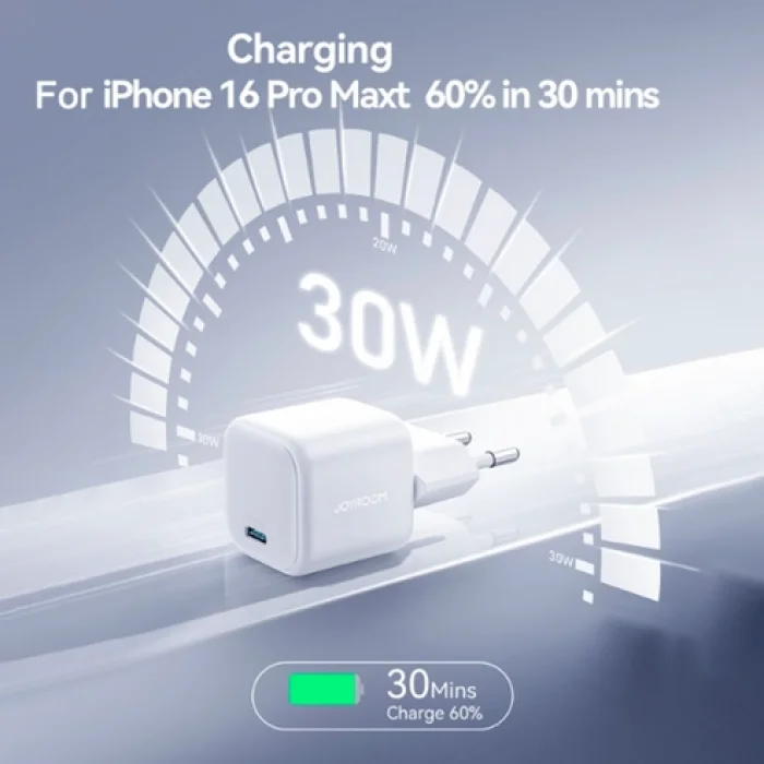 Joyroom JR-TCG15 30W Mini Pd Tek Şarj Aleti