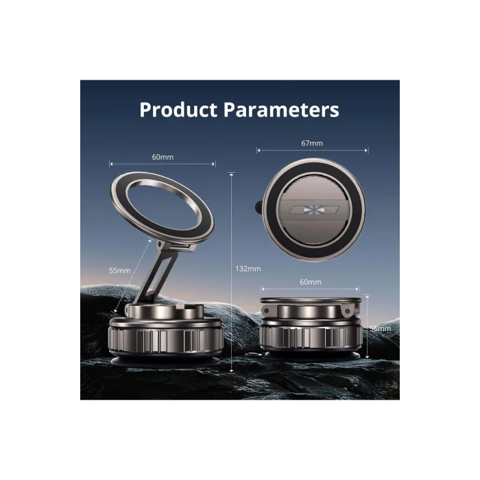 YGT G712 Emme Vantuzlu Tak Çıkar Araç Tutucu