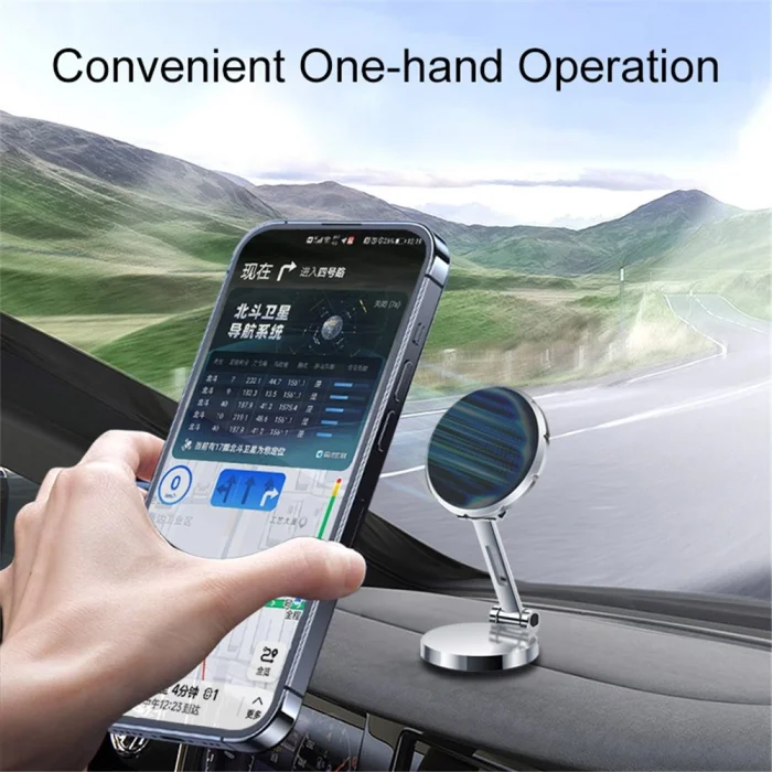 YGT G158 Manyetik Mini Alüminyum Araç Tutucu (Göğüs)