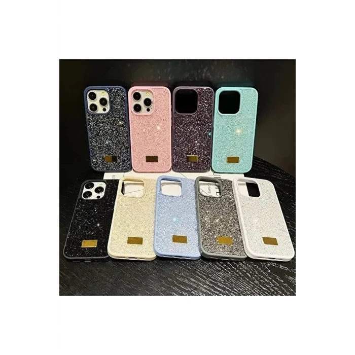 İphone 17 Pro Max Sw İnce Taşlı Premium Kılıf