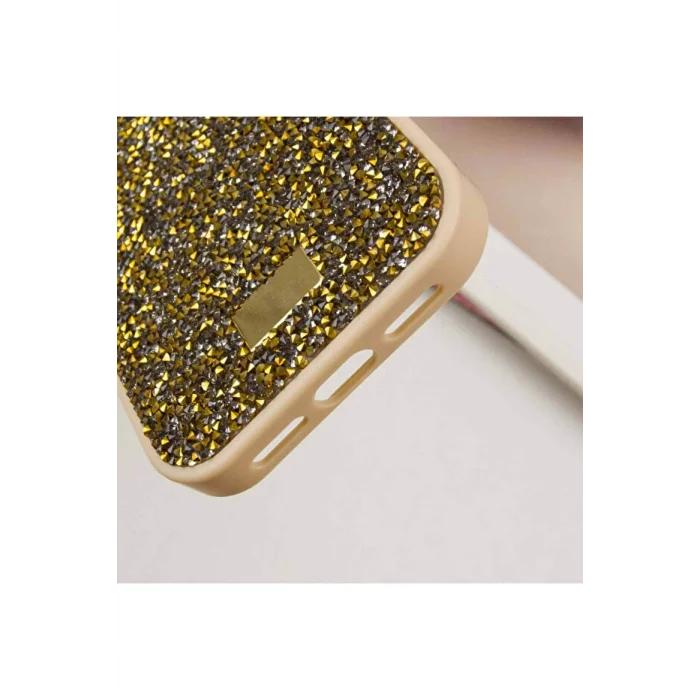 İphone 17 Pro Max Sw İnce Taşlı Premium Kılıf