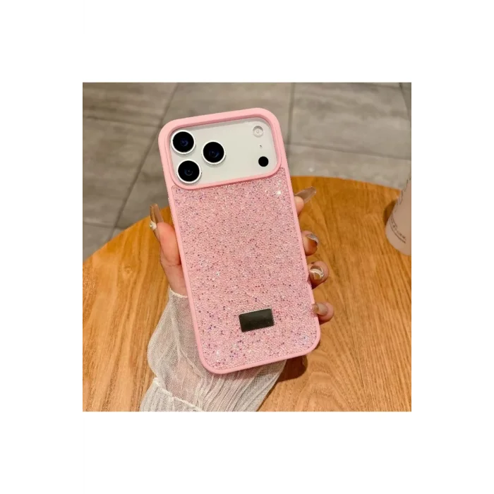 İphone 17 Pro Max Sw İnce Taşlı Premium Kılıf