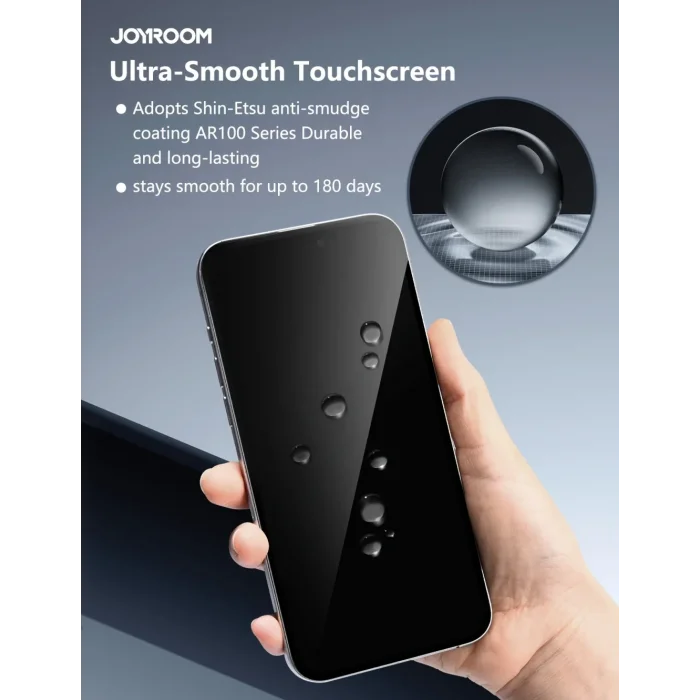 Joyroom İphone 14 Pro Max/iP 15 Plus/iP 16 Plus Eyecare Göz Korumalı Ekran Koruyucu