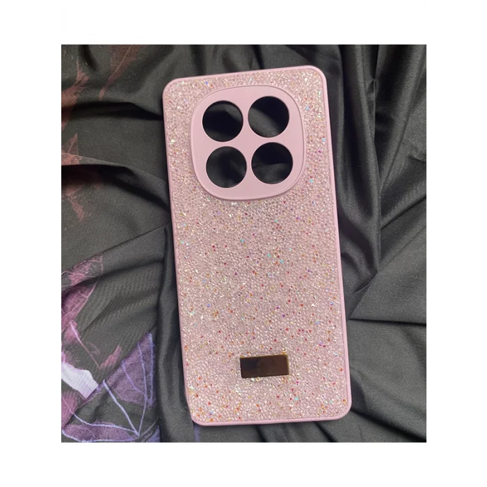 Redmi Note 14 Pro İle Uyumlu İnce Parlak Taşlı Premium Sw Telefon Kılıfı