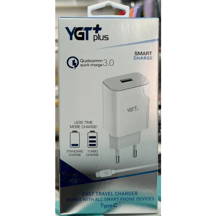 YGT+Mİ9 QUİCK3,0 15W TYPE-C ŞARJ ALETİ