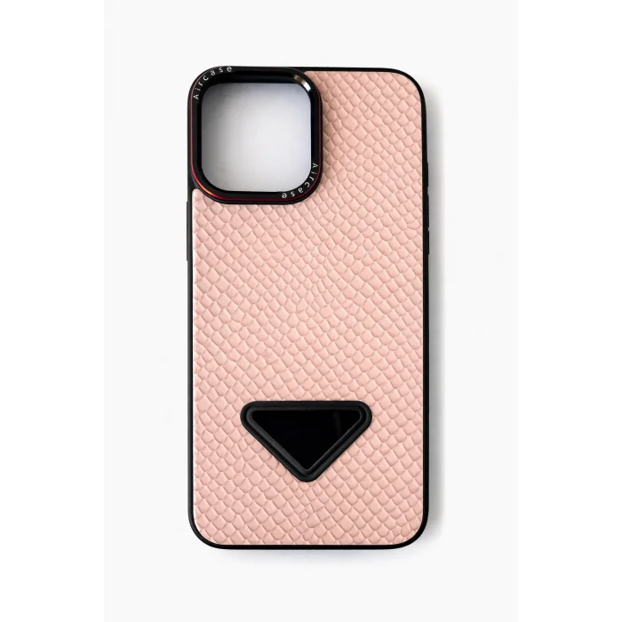 İphone 15 Pro ile Uyumlu Yılan Derisi Dokulu Premium Dragon Kılıf