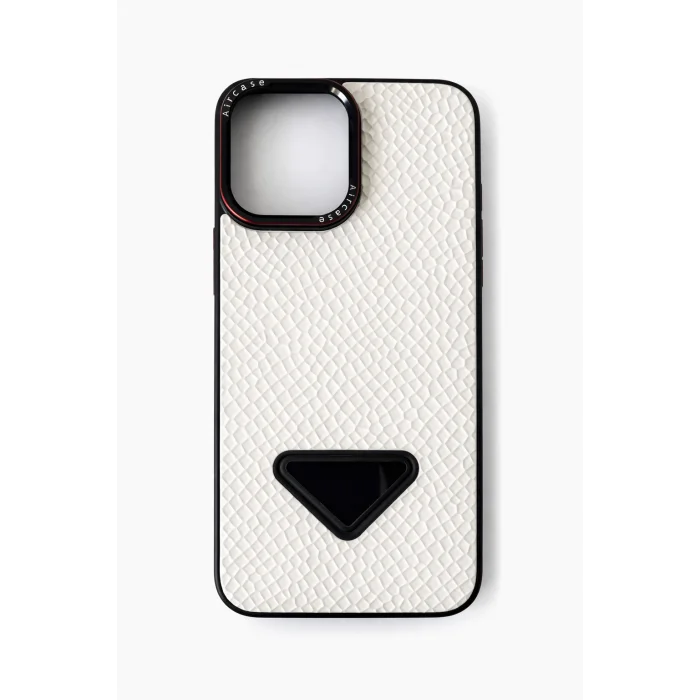 İphone 15 Pro Max ile Uyumlu Yılan Derisi Dokulu Premium Dragon Kılıf