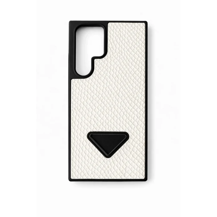 Samsung S24 Ultra ile Uyumlu Yılan Derisi Dokulu Premium Dragon Kılıf