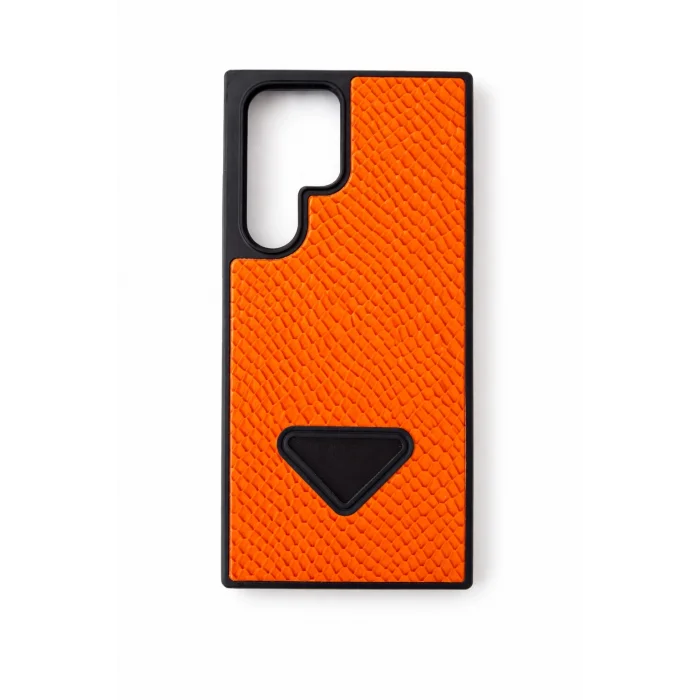 Samsung S24 Ultra ile Uyumlu Yılan Derisi Dokulu Premium Dragon Kılıf