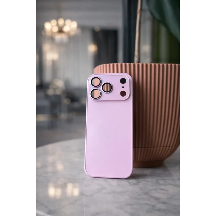 İphone 17 Pro ile Uyumlu Magsafe Özellikli Cam Ag Glass Telefon Kılıfı