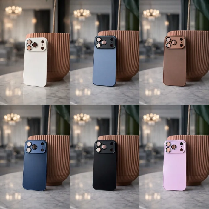 İphone 17 Pro ile Uyumlu Magsafe Özellikli Cam Ag Glass Telefon Kılıfı