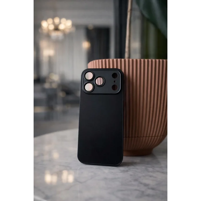 İphone 17 Pro Max ile Uyumlu Magsafe Özellikli Cam Ag Glass Telefon Kılıfı