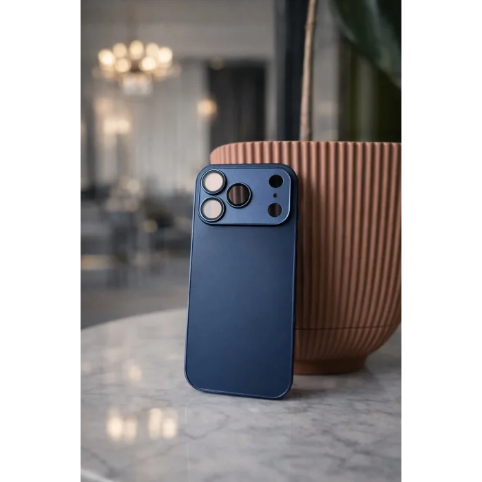 İphone 17 Pro Max ile Uyumlu Magsafe Özellikli Cam Ag Glass Telefon Kılıfı