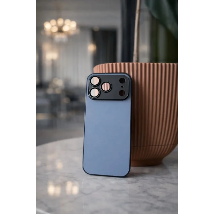 İphone 17 Pro Max ile Uyumlu Magsafe Özellikli Cam Ag Glass Telefon Kılıfı