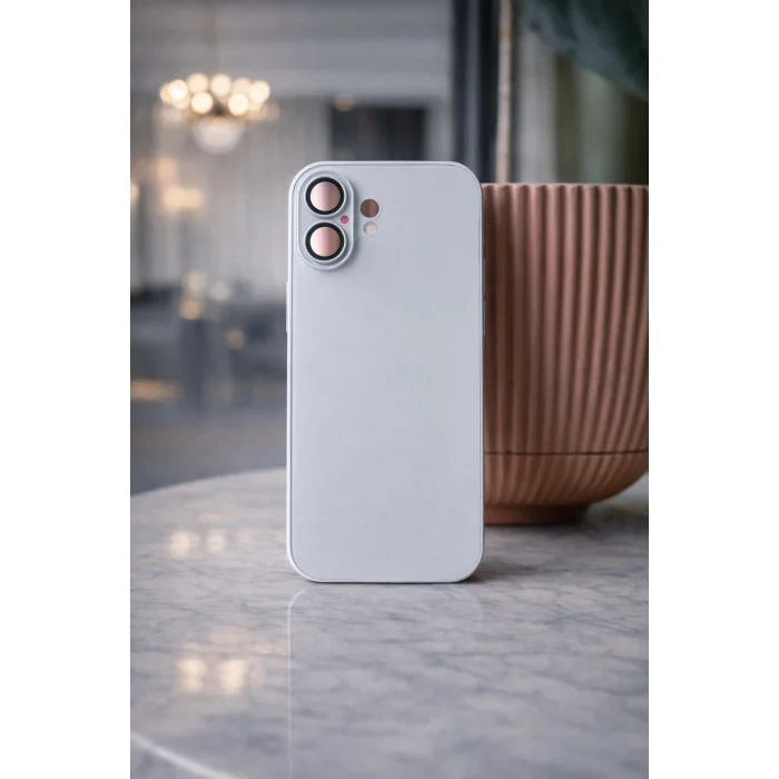 İphone 17 ile Uyumlu Magsafe Özellikli Cam Ag Glass Telefon Kılıfı