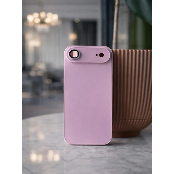 İphone 17 Air ile Uyumlu Magsafe Özellikli Cam Ag Glass Telefon Kılıfı