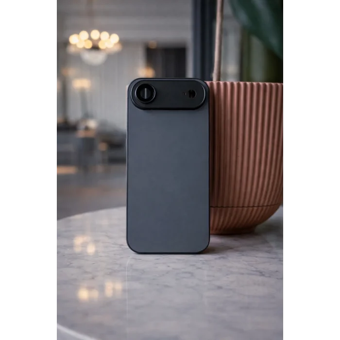 İphone 17 Air ile Uyumlu Magsafe Özellikli Cam Ag Glass Telefon Kılıfı