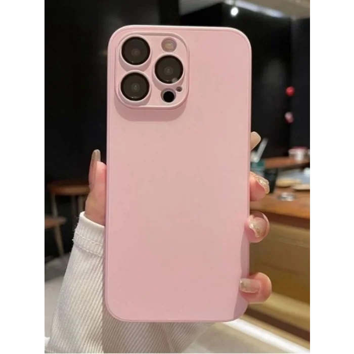 İphone 16 Pro Max ile Uyumlu Magsafe Özellikli Cam Ag Glass Telefon Kılıfı