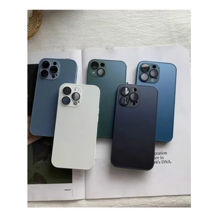 İphone 16 Pro Max ile Uyumlu Magsafe Özellikli Cam Ag Glass Telefon Kılıfı