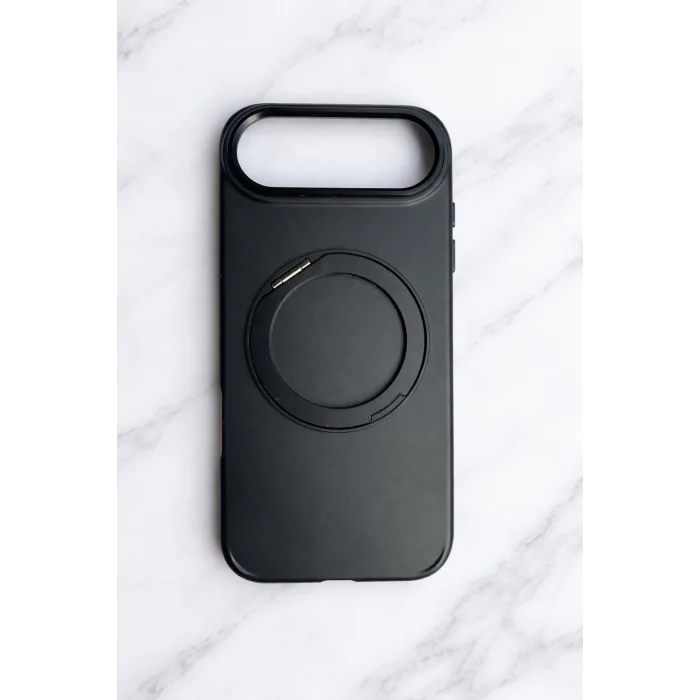 İphone 17 Air ile Uyumlu Stant Olabilen Magsafe Özellikli Titan Telefon Kılıfı