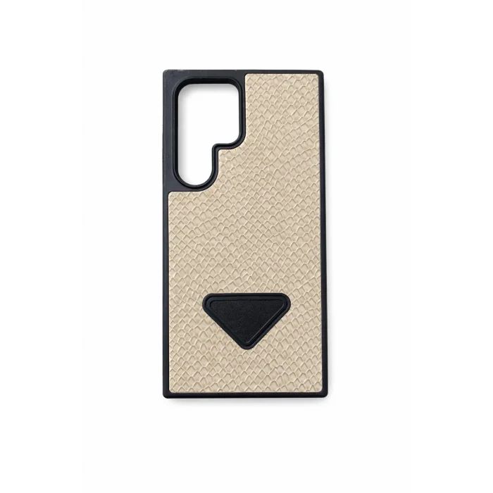 Samsung S24 Ultra ile Uyumlu Yılan Derisi Dokulu Premium Dragon Kılıf