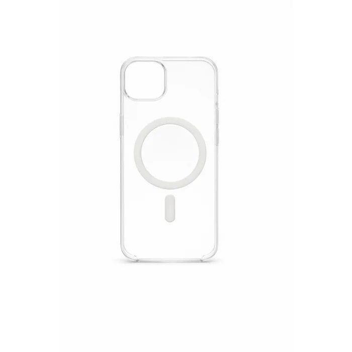 İphone 13/14 ile Uyumlu Magsafe Özellikli Kristal Netlik Sararmaz PC Clear Case