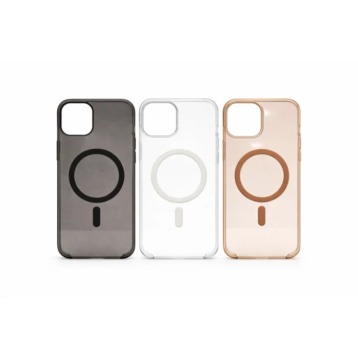 İphone 16 Pro Max ile Uyumlu Magsafe Özellikli Kristal Netlik Sararmaz PC Clear Case