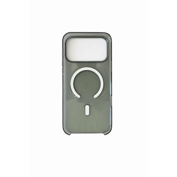 İphone 17 Pro ile Uyumlu Magsafe Özellikli Kristal Netlik Sararmaz PC Clear Case