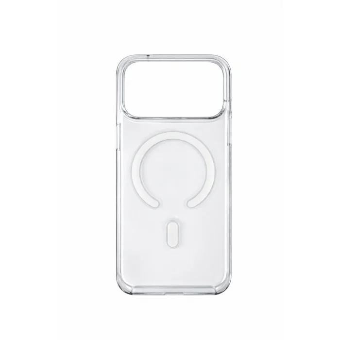 İphone 17 Pro ile Uyumlu Magsafe Özellikli Kristal Netlik Sararmaz PC Clear Case